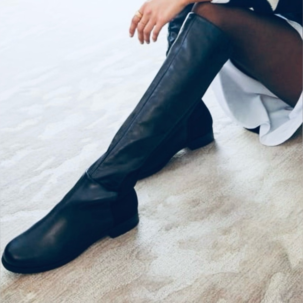 JustFab “Tinsley” Over the Knee Boots- Black, US Size 5.5